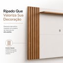 Ver imagem 3 de Painel Arkansas Freijó Off White para TV até 65 Polegadas