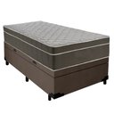 Ver imagem 6 de Cama Box Baú Suede Solteiro + Colchão Sereneprime Molas Ensacadas 88x188x69 Marrom