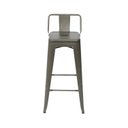 Ver imagem 3 de Banqueta Alta com Encosto Industrial em Aço Tolix Espresso Móveis