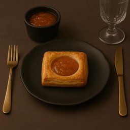 Jogo 6 Pratos Sobremesa 19cm Cerâmica Orgânico Preto Fosco P - 4