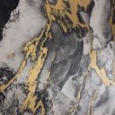 Ver imagem 3 de Papel de Parede Efeito Mármore Cinza Escuro+ Cola Inclusa- Vinilico Lavável