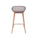 Ver imagem 5 de Banqueta Alta Polipropileno e Aço Mônaco Espresso Móveis