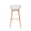 Ver imagem 6 de Banqueta Alta Polipropileno e Aço Mônaco Espresso Móveis