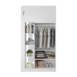 Cama com Armário 2 Portas e 4 Nichos 1 Mesa Escritório com 2 Gavetas - 9