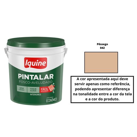 Tinta Pintalar Acr. Fa Pessego Iquine 15L