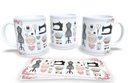 Ver imagem 1 de Caneca de Porcelana Branca Personalizada Profissões Designe de Moda