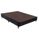 Ver imagem 1 de Base Box Casal Sommier Camurça Viúva 128x188x30 Ortobom