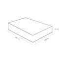 Ver imagem 2 de Cama Conjugada Casal Dream Spring Ortobom 138x188x43cm Cinza