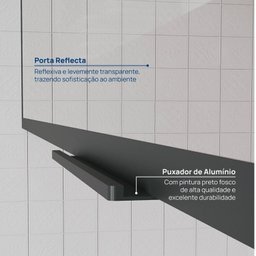 Cozinha Modulada 8 Peças 5 Aéreos 2 Balcões 1 Paneleiro Nara CabeCasa MadeiraMadeira - 11