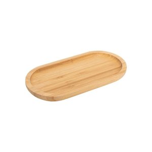 Bandeja Oval em Bambu Ecokitchen 24x11,6cm Mimo Style