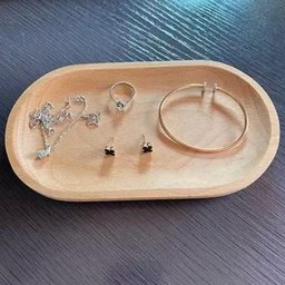 Bandeja Oval em Bambu Ecokitchen 24x11,6cm Mimo Style - 9