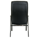 Ver imagem 5 de Kit 02 Cadeiras Fixas Partner Estofada Preta B.hoff Mobile