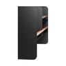 Organizador Multiuso Cozinha em Aço Carbono Preto e Madeira - 100cm Linha Home - 5
