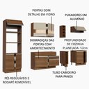 Ver imagem 4 de Armário de Cozinha Completa 290cm Rustic/Crema Vicenza Madesa 11