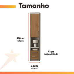 Mesa de Cabeceira Alto Modulado 1 Porta 2 Gavetas Geórgia J&a Móveis - 4 Mesa de Cabeceira Alto Modulado 1 Porta 2 Gavetas Geórgia J&a Móveis - 4