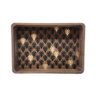 Bandeja Decorativa de Madeira 33x23x5 Cm - Tuut - 2
