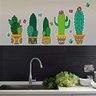 Adesivo de Parede para Cozinha Cactos-Grande 85x45cm - 1