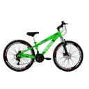 Ver imagem 1 de Bicicleta Viking X Tuff25/30 Freeride Aro 26 Freio a Disco 21 Velocidades Verde Neon