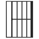 Ver imagem 1 de Porta Sacada 3 Folhas Alumínio Preto Linha 25:210 x 120