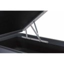 Ver imagem 3 de Base Box Baú Corino Solteiro Ortobom 39x88x188cm Cinza