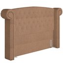 Ver imagem 2 de Cabeceira Cama Box Casal 160cm Sofia Bouclê Bege