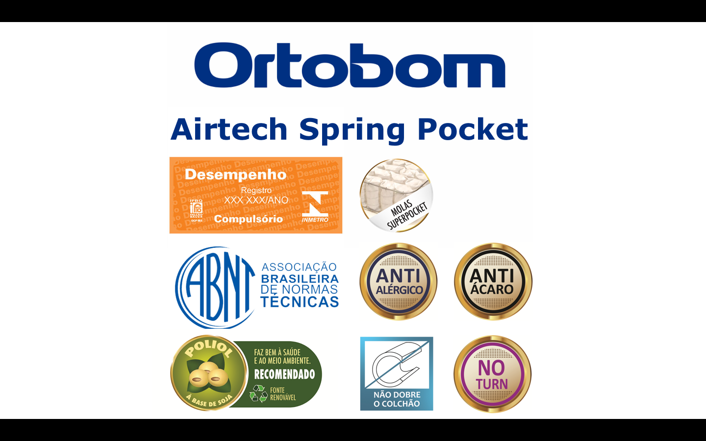 Colchão Queen Ortobom Airtech Spring Pocket 158x198x35  - 10