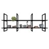 Prateleira Industrial Suspensa para Cozinha - MDF e Nicho Decorativo - 3