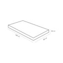 Ver imagem 3 de Colchonete Solteiro Ortobom D20 Physical 78x188x8 Azul/Branco