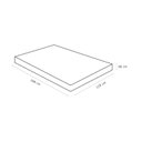 Ver imagem 2 de Colchonete Viúva Ortobom D20 Physical 128x188x4 Azul/Branco