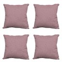 Ver imagem 1 de Kit 4 capas Almofada 45x45 LINHO SATURNO - rosa