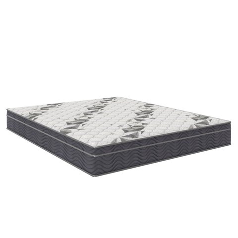 Colchão Viúva Espuma Misto D33 128CMX28CMX188CM Airtech 1.0.0 Ortobom Cinza Grafite/Branco