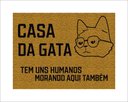 Ver imagem 2 de Tapete Capacho Casa da Gata