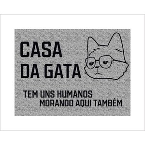 Tapete Capacho Casa da Gata