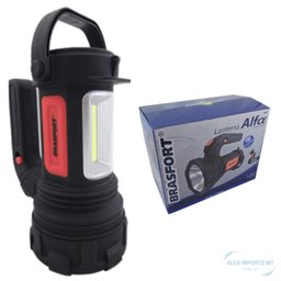 Lanterna Led Alfa Pilha com Luz Auxiliar e Lanterna Pratica - 2