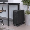 Ver imagem 2 de Suporte Para Cpu Com Rodízios Cyber L03 Preto - Lyam Decor