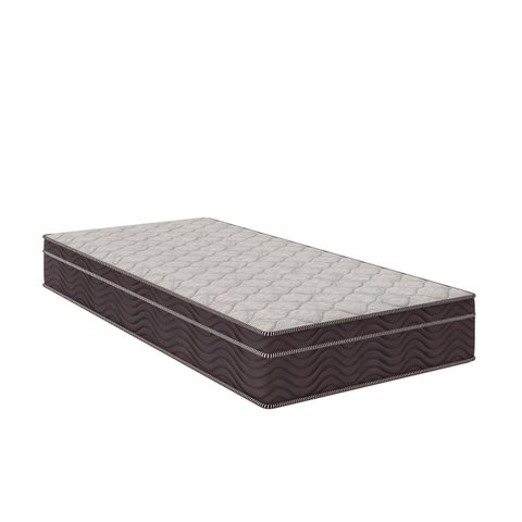 Colchão Solteiro Ortobom Ortop D28 78x188x28cm Airtech 6.0 Marrom/Branco