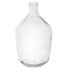 Vaso Garrafa de Vidro Decorativa Transparente - 1
