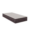 Ver imagem 1 de Colchão Viúva Ortobom Airtech 6.0 Ortop Espuma D28 128x188x28cm Marrom/Branco
