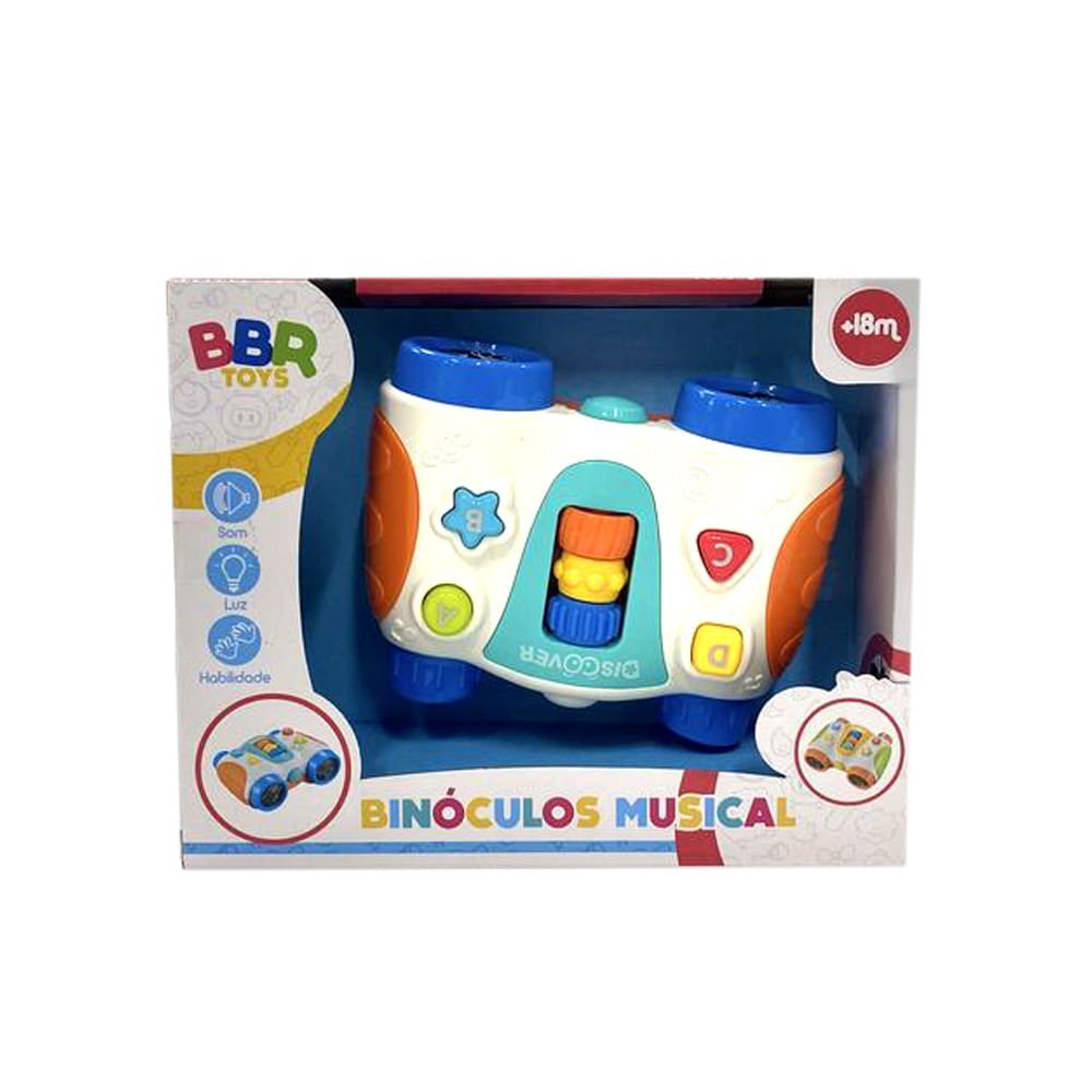 Binóculo com Sons E Luzes Modelo.1 R3172 - Bbr Toys - 3