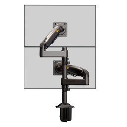 Suporte Braço Articulado 2 Monitores 17 a 34 Pistão a Gás H180 Nb - 2
