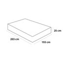 Ver imagem 3 de Colchão King Ortobom ISO Superpocket 193x203x25cm Preto