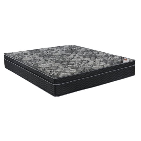 Colchão King Ortobom Super ISO Nanolastic 193x203x25 Preto/Cinza