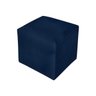 Poltrona Amamentação Cadeira Reforçada Balanço Puff Suede:azul Marinho - 6