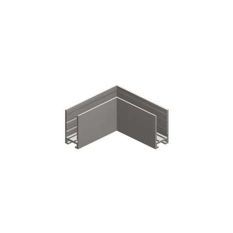 Conector L para Trilho Stella Trace Micro 24V Cinza