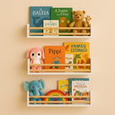 Ver imagem 2 de Kit 3 Prateleiras Brancas para Banheiro Mdf - Dulce