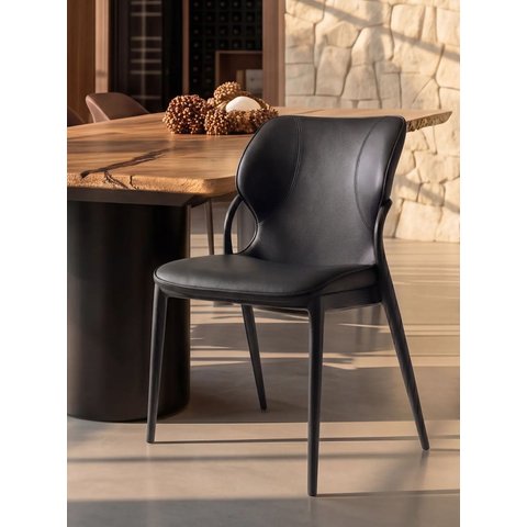 Cadeira Donatella PU:Preto
