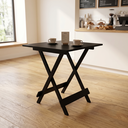 Ver imagem 1 de Mesa Dobrável 70x70cm em MDF Ultra Plus Preto