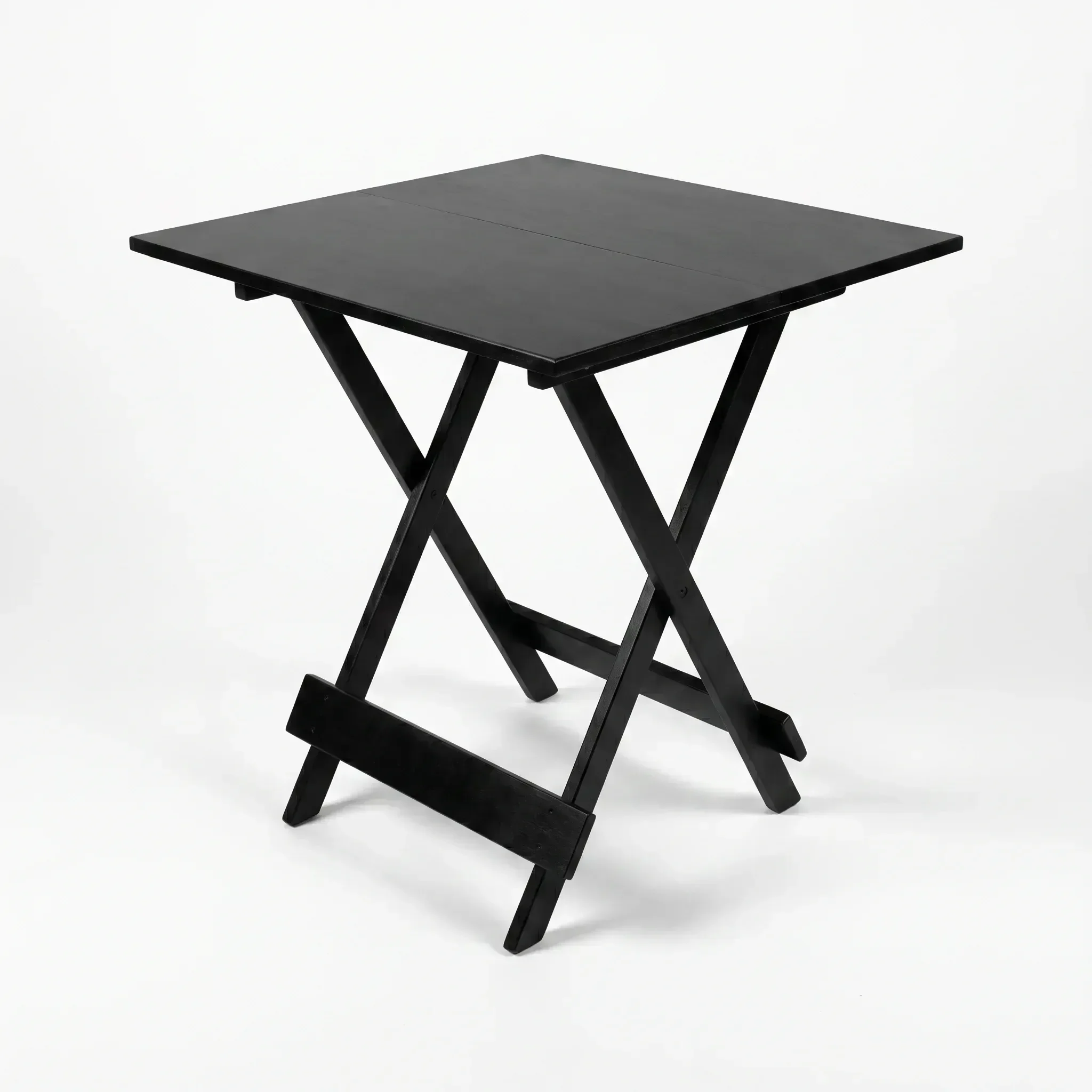Ver imagem 2 de Mesa Dobrável 70x70cm em MDF Ultra Plus Preto