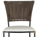 Ver imagem 2 de Jogo de Cozinha 4 Cadeiras Gramado Ratan Junco Em Fibra Sintética Junco Trama Fechada.