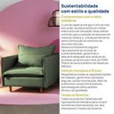 Ver imagem 5 de Capas Poltrona Sôma CabeCasa MadeiraOriginals Verde